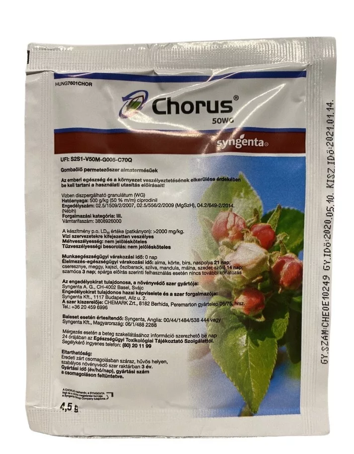 Chorus 50WG gombaölő permetszer