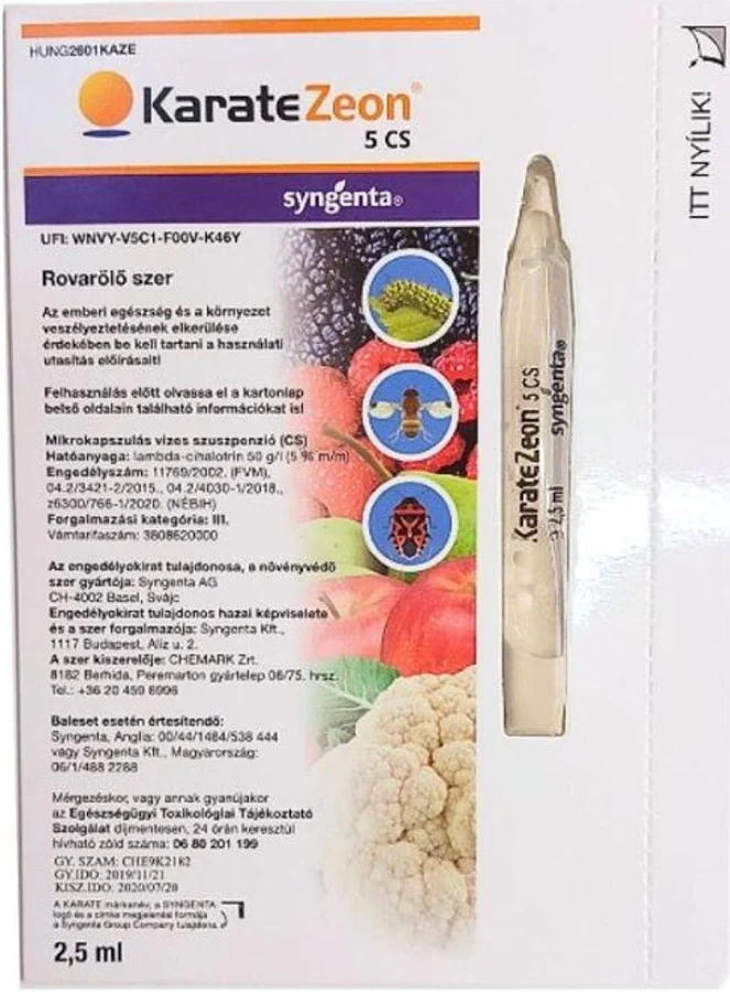 Karate 5 CS 2,5 ml ampullás